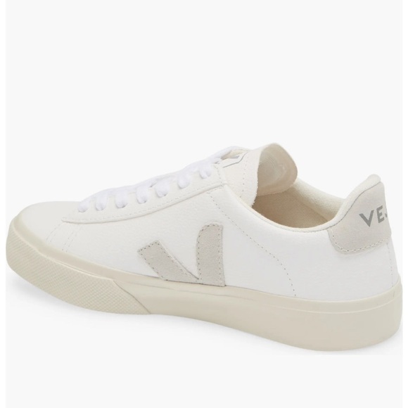 Veja Shoes - Veja White Canvas Sneakers